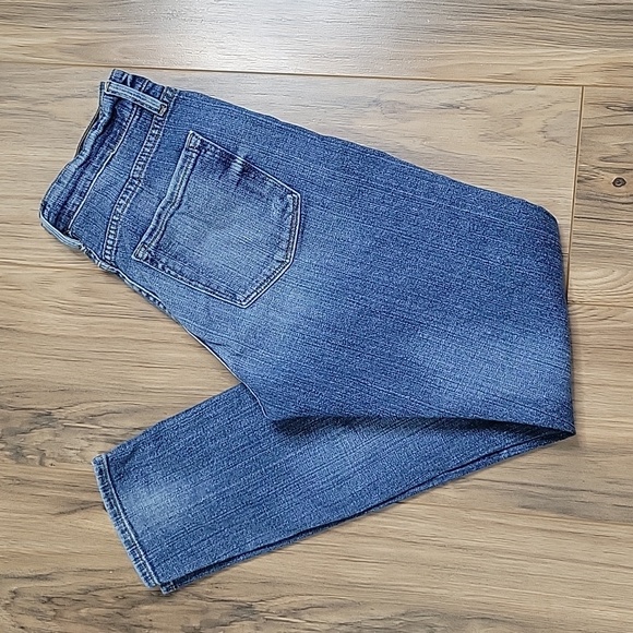 Frame Demin LeGargon Distressed Boyfriend Jeans - Picture 1 of 16